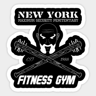 New York Penitentiary Fitness Gym Sticker